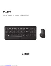 Logitech MX800 Setup Manual