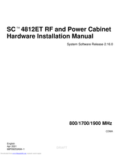 Motorola SC 4812ET RF Hardware Installation Manual