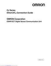 OMRON E3NW-DS Connection Manual