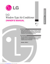 LG W05LC Owner's Manual