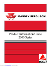 Massey Ferguson 2605 Product Information Manual