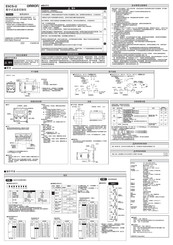 Omron E5CS-U Instruction Manual