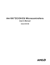AMD Am186 CU User Manual