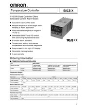 Omron E5CS-R1KJX-F Manual