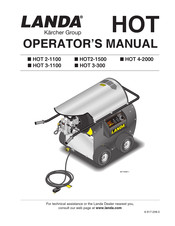 Kärcher Landa HOT2-1500 Operator's Manual