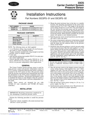 Carrier 33CS Installation Instructions Manual