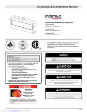 Montigo D4815 Installation & Maintenance Manual