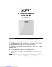 Oregon Scientific BW121 User Manual