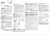 Mitsubishi FX3G-1DA-BD Installation Manual