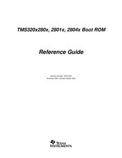 Texas Instruments TMS320*2801 Series Reference Manual
