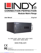 Lindy Modular Matrix 38259 User Manual
