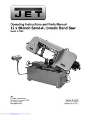 Jet J-7060-4 Operating Instructions And Parts Manual