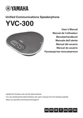 Yamaha YVC-300 User Manual