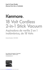 Kenmore 125.10340 Use & Care Manual