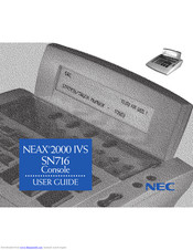 NEC SN716 User Manual