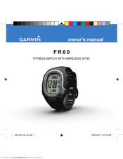 Garmin FR60 - Women's Lilac Fitness Watch Owner's Manual