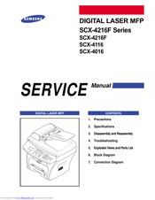 sAMSUNG SCX-4216F Series Service Manual