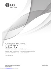 LG 22LN4000-TA Owner's Manual