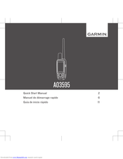Garmin A03595 Quick Start Manual