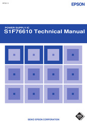 Epson S1F76610 series Technical Manual