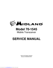 Midland 70-1545 Service Manual