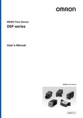 Omron D6F Series User Manual
