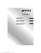 Smeg AG820BC4 Instruction Manual