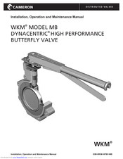 Cameron WKM MB Installation, Operation And Maintenance Manual