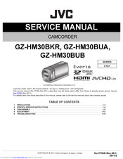 JVC GZ-HM30BKR Service Manual