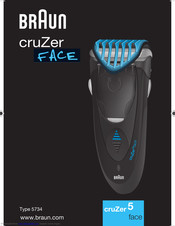 Braun Cruzer 5 Face Instructions For Use Manual