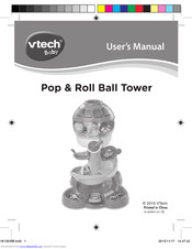 VTech Pop & Roll Ball Tower User Manual