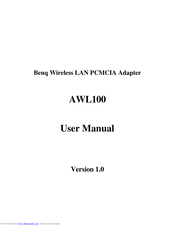 BenQ AWL-100 User Manual