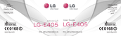 LG E405 User Manual