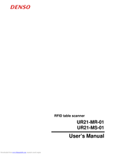 Denso UR21-MR-01 User Manual