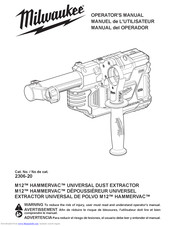 Milwaukee M12 HAMMERVAC Operator's Manual