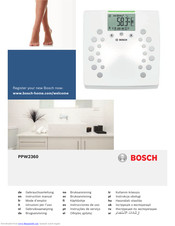 Bosch PPW2360 Instruction Manual