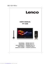 LENCO TFT-1028 User Manual