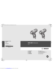 Bosch GDR 120-LI Original Instructions Manual