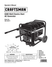 Craftsman 580.326311 Operator's Manual