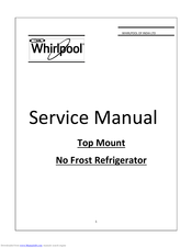 Whirlpool WIN852 GS Service Manual