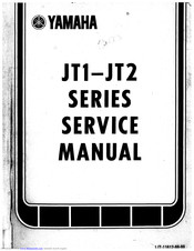 Yamaha JT1 Series Service Manual