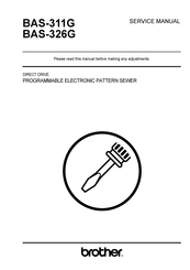 Brother BAS-311G Service Manual