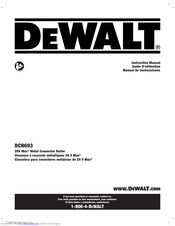 DeWalt DCN693 Instruction Manual