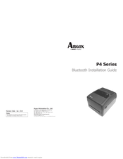 Argox P4 Series Installation Manual