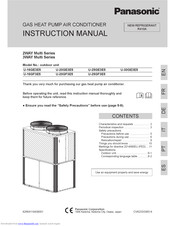 Panasonic 3WAY Multi Series Instruction Manual