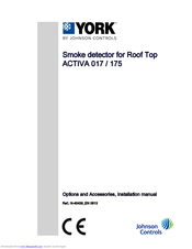 York ACTIVA 175 Installation Manual