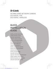 D-Link DCS-6005L Quick Installation Manual