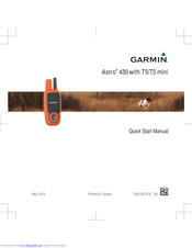 Garmin Astro 430 Quick Start Manual