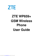 ZTE WP659+ User Manual