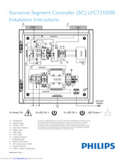 Philips LFC7310 Installation Instructions